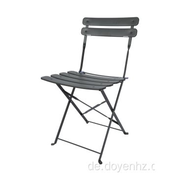 Outdoor-Metall-Klappstuhl mit gestreckter Latte (4Seat &amp; 2Back)